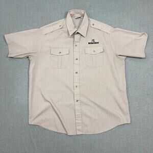 80's King Louie Bowling Shirt Mens XL